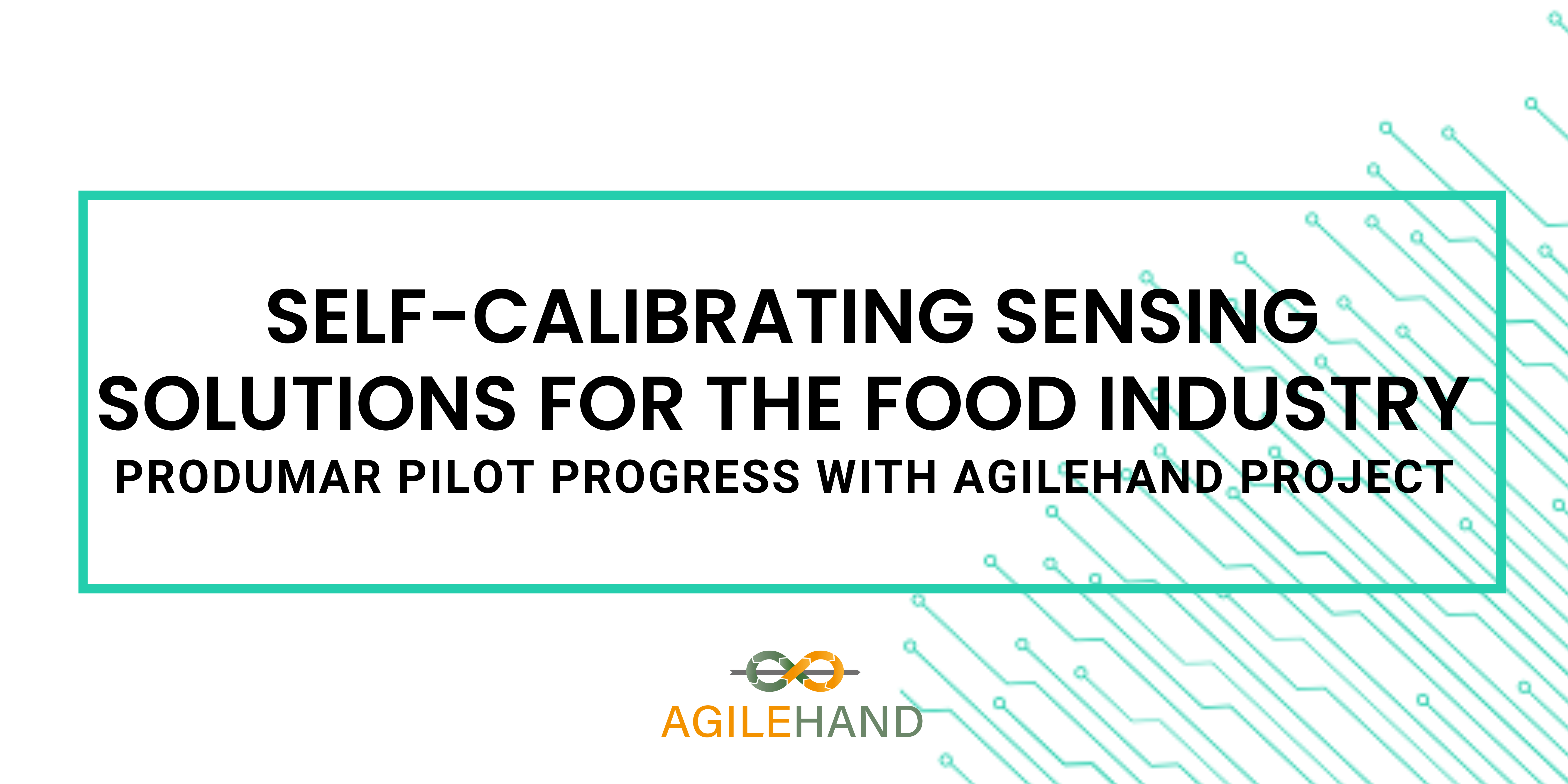 Self-calibrating sensing solutions for the food industry: PRODUMAR pilot progress with AGILEHAND project