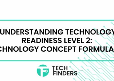 Understanding Technology Readiness Level 2: Technology Concept Formulated